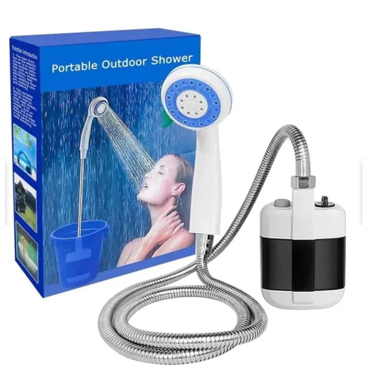 GENERICO - Ducha-Portatil Recargable Ducha Camping