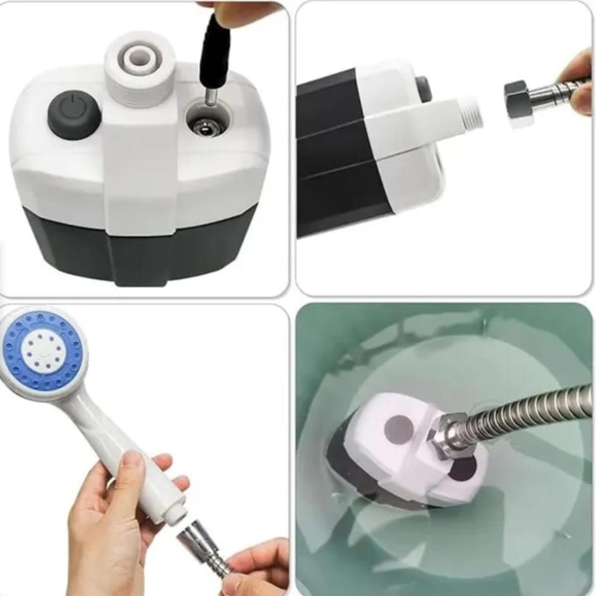 GENERICO - Ducha-Portatil Recargable Ducha Camping