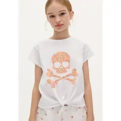 SCALPERS - POLERA CALAVERA NUDO