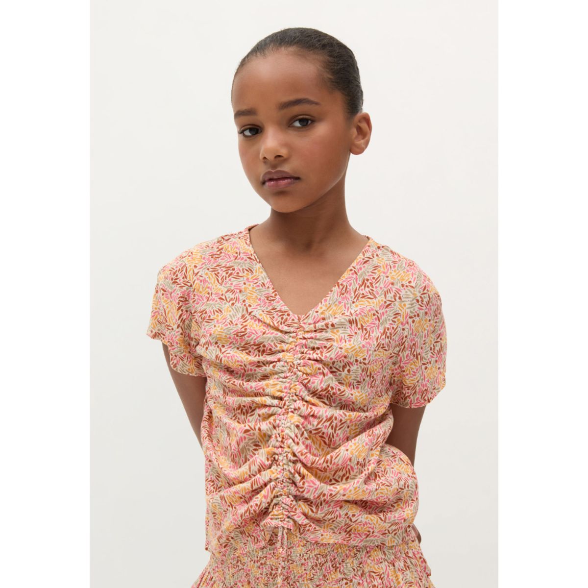 SCALPERS - TOP FRUNCES FLORES