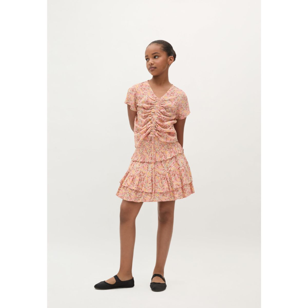 SCALPERS - TOP FRUNCES FLORES