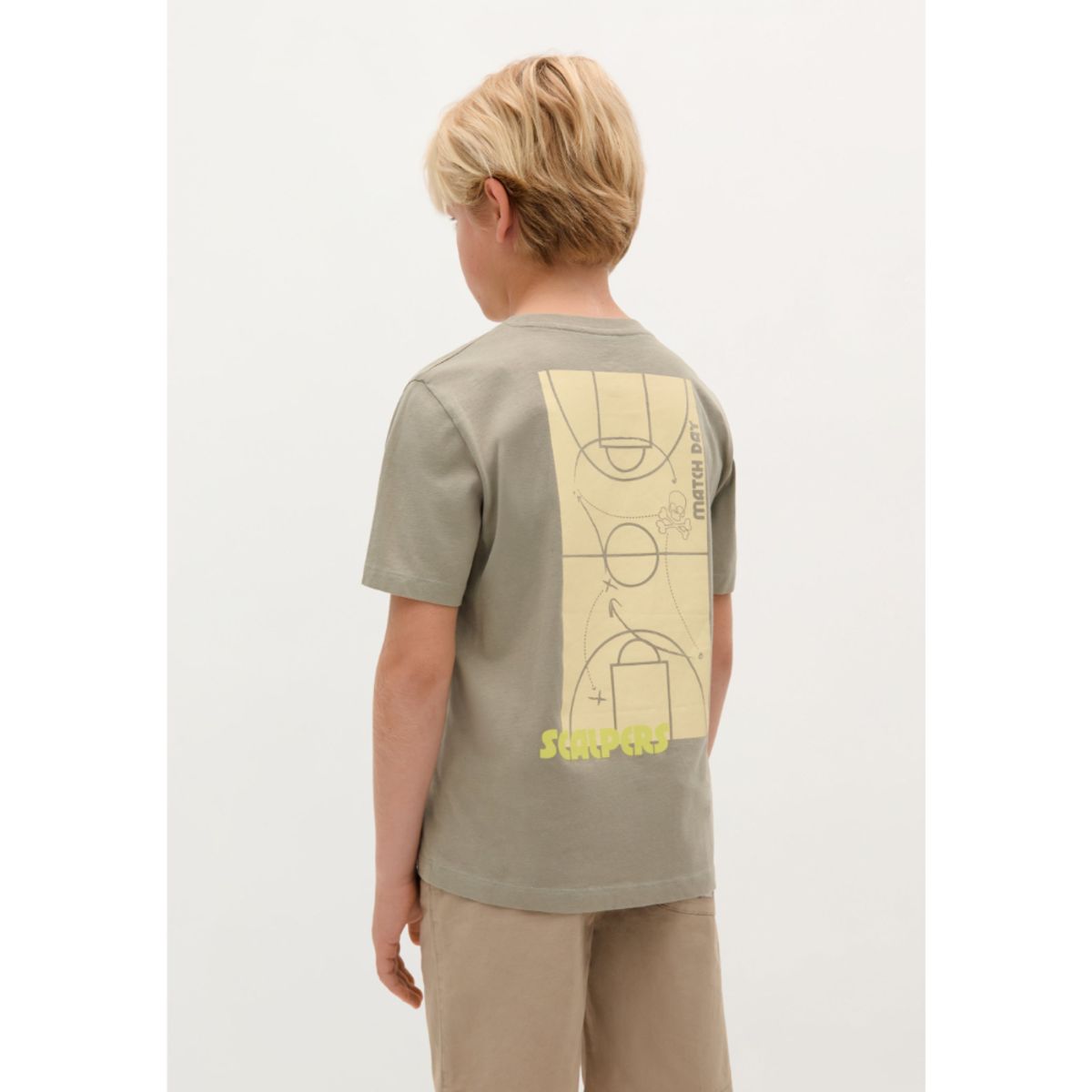 SCALPERS - POLERA PRINT BASKET