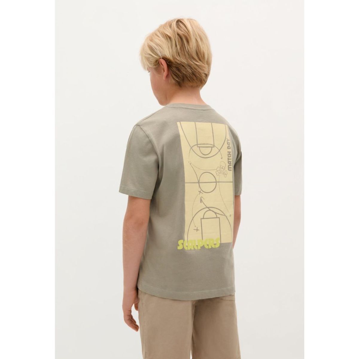 SCALPERS - POLERA PRINT BASKET