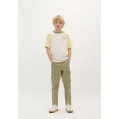 SCALPERS - POLERA PRINT MANGA RANGLAN