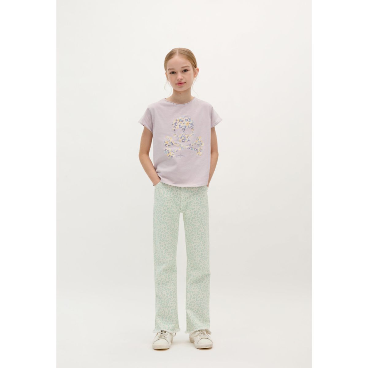 SCALPERS - POLERA SKULL GLITTER