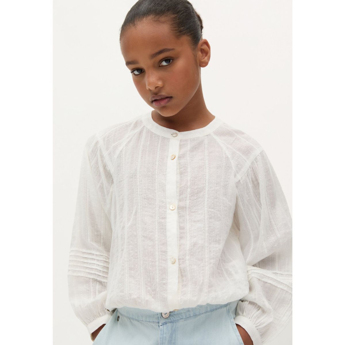 SCALPERS - BLUSA CUELLO MAO