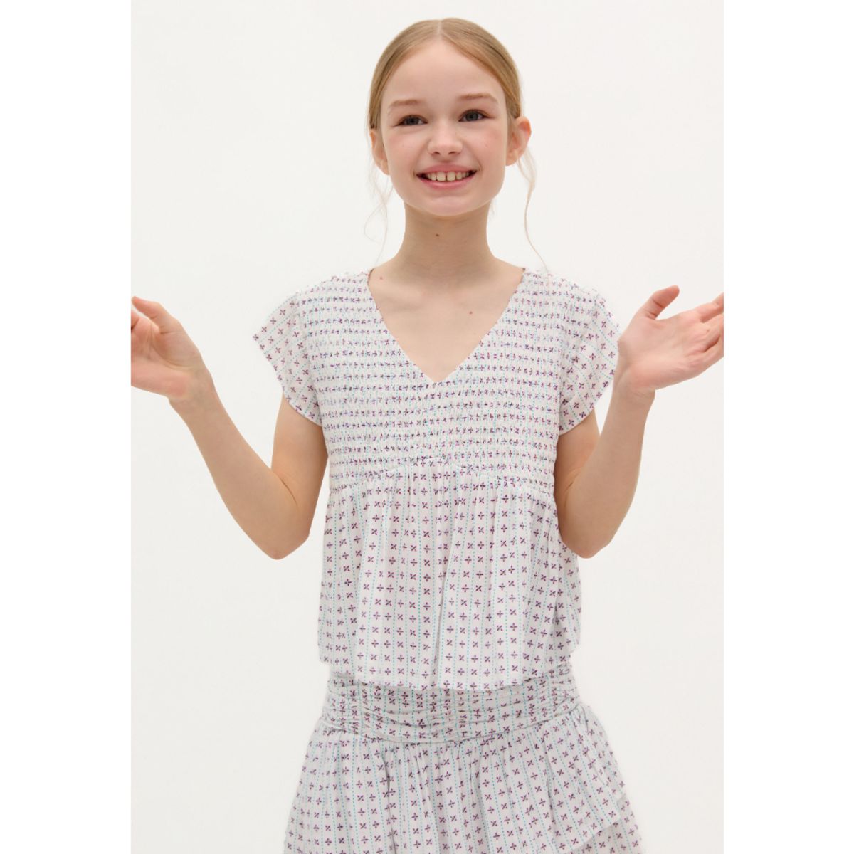 SCALPERS - BLUSA NIDO DE ABEJA