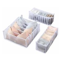 Set 3 Organizadores Ropa Interior Closet Hogar Armario