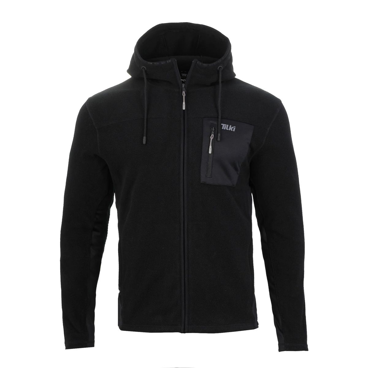 TILKI - Polar Tilki Full Zip Hood Pro Negro Tenis Padel