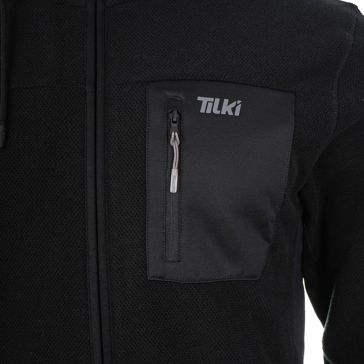 TILKI - Polar Tilki Full Zip Hood Pro Negro Tenis Padel
