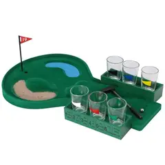 GENERICO - Set De Juego Mini Golf Juego De Shots 6 Personas