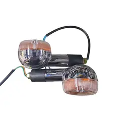 GENERICO - Intermitentes Moto Chopper - Custom - Cafe racer 2un