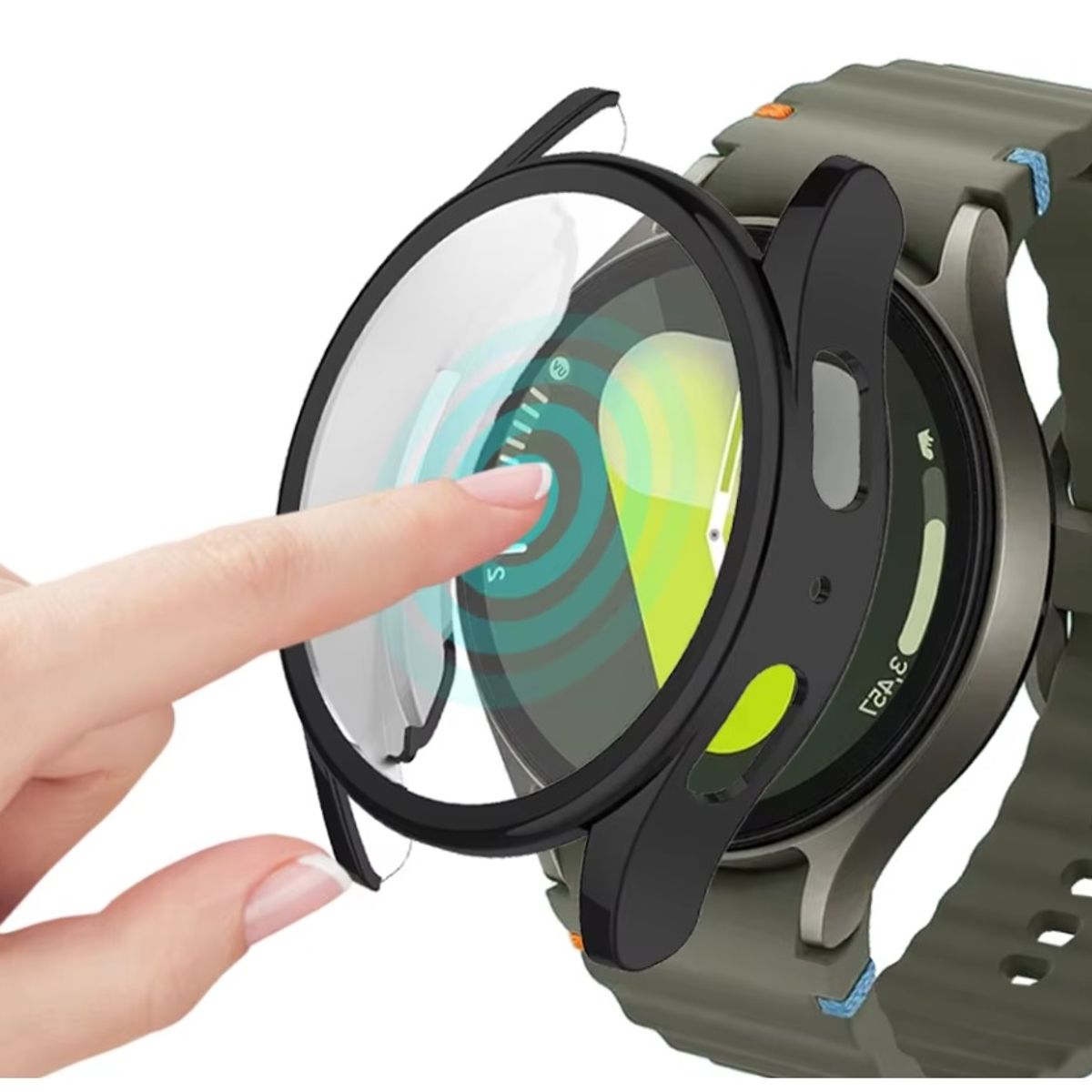 GENERICO - Protector Para Galaxy Watch 6, 7 De 44mm Flexible