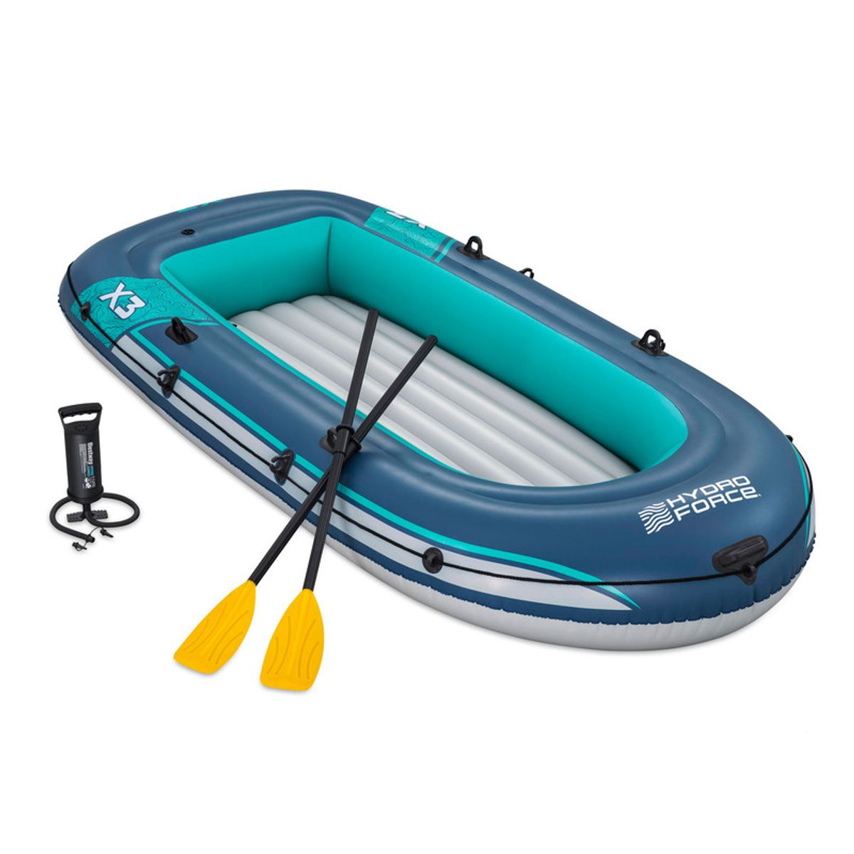 BESTWAY - Bote inflable 294x137 cm Set Rafting Trek 3 Bestway