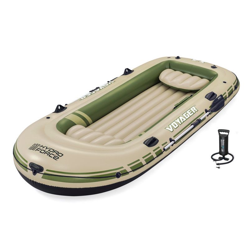 BESTWAY - Bote inflable 350x145cm Set Rafting Voyager 4 Bestway