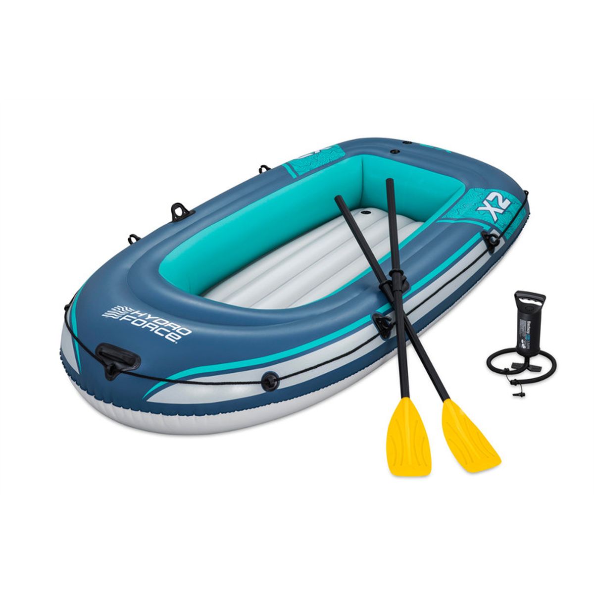 BESTWAY - Bote inflable 232x118 cm Set Rafting Trek 2 Bestway