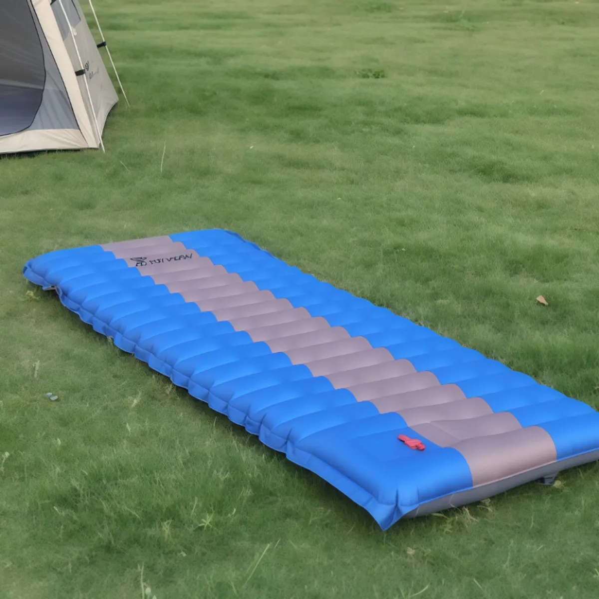 OASIS - Cama Colchón Inflable Individual 186X65X10Cm Color Azul
