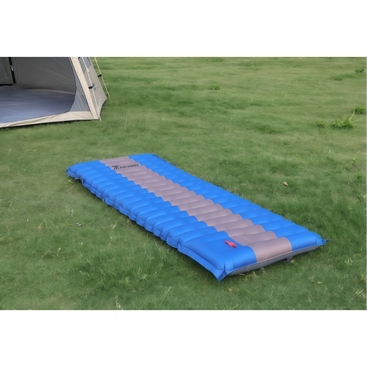 OASIS - Cama Colchón Inflable Individual 186X65X10Cm Color Azul