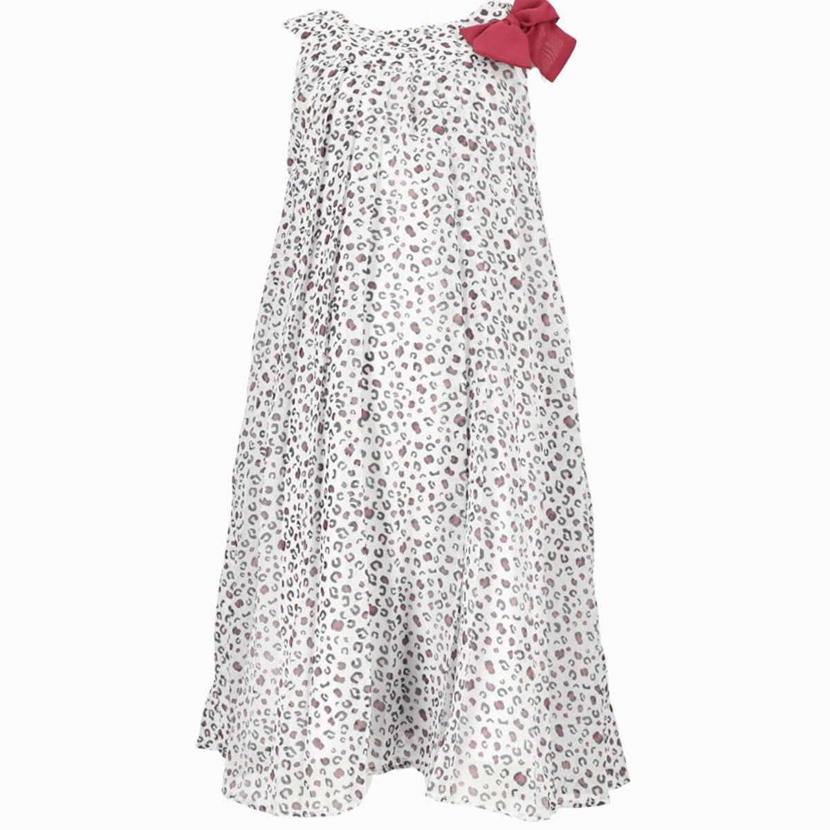 LIMONADA - Vestido niña cuello halter blanco Limonada