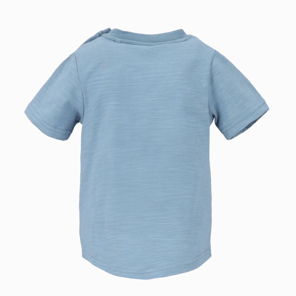 BLACK AND BLUE - Polera manga corta bebé long fit azul Black and Blue