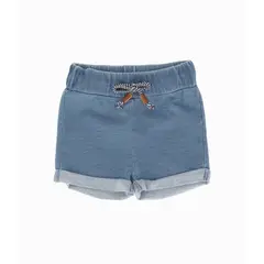 4KIDS - Bermuda bebé básica azul 4 Kids
