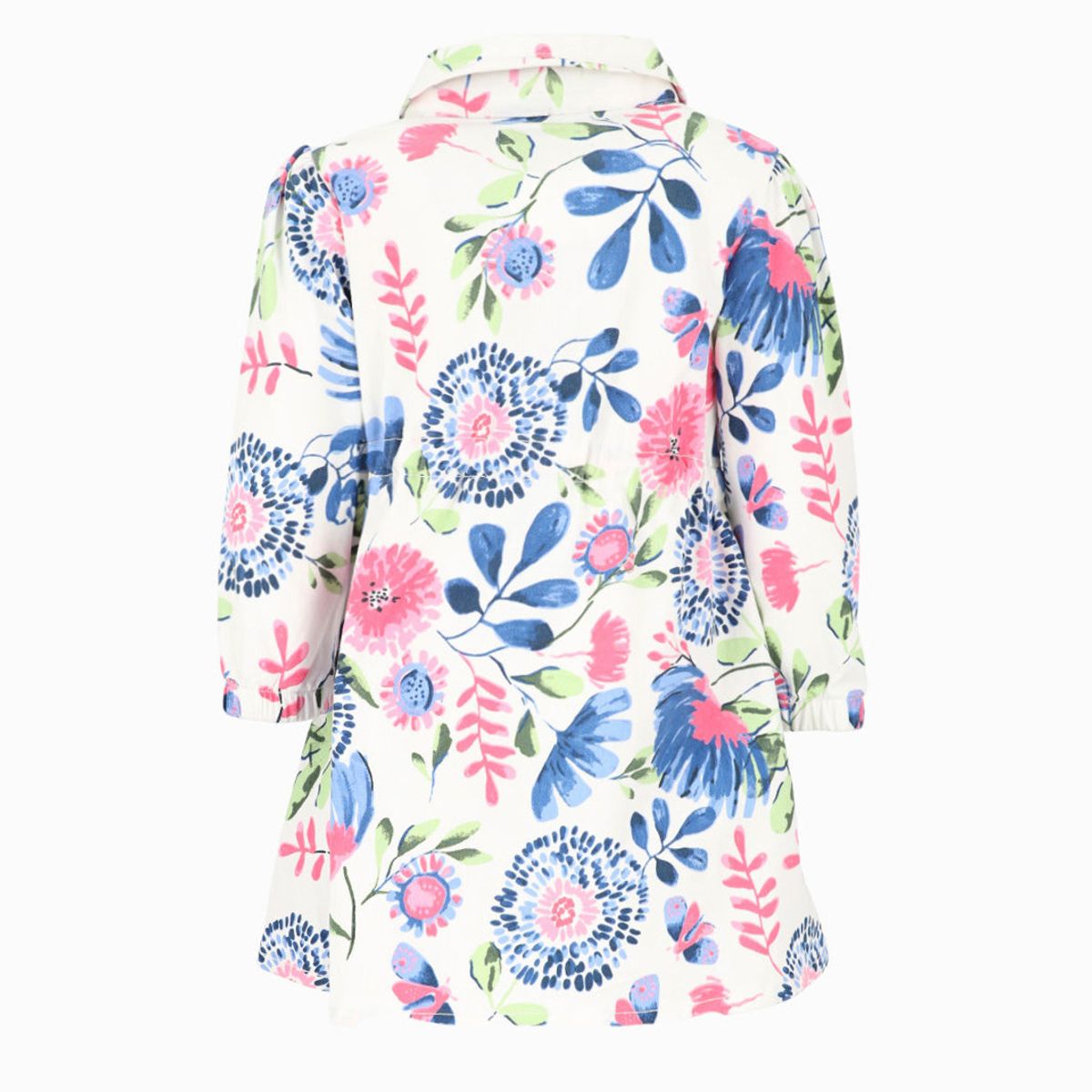 4KIDS - Vestido bebé floreado blanco 4 Kids