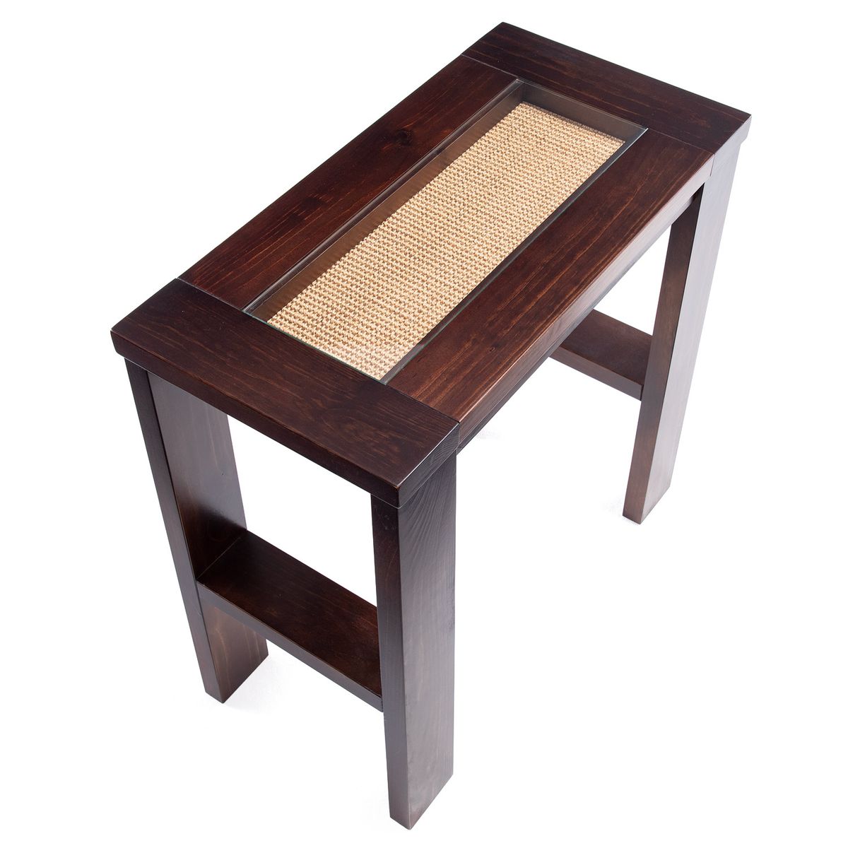 EROOMS - MESA  ARRIMO BARCELONA SISAL CHOCOLATE