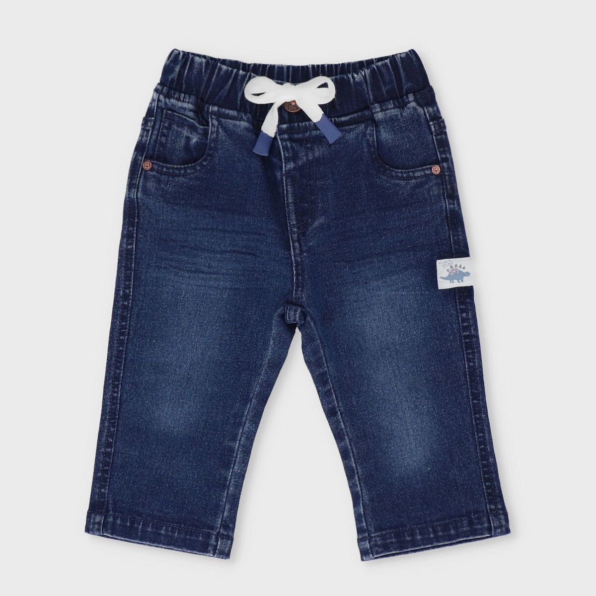 BLACK AND BLUE - Jeans bebé recto azul Black and Blue