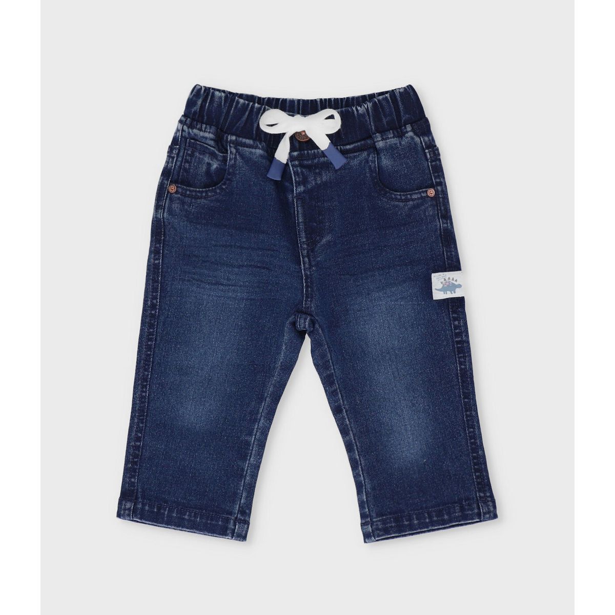 BLACK AND BLUE - Jeans bebé recto azul Black and Blue