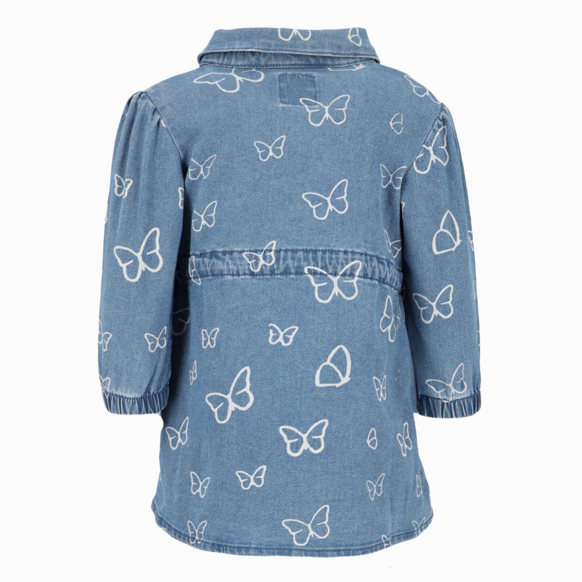 4KIDS - Vestido bebé de mariposas azul 4 Kids