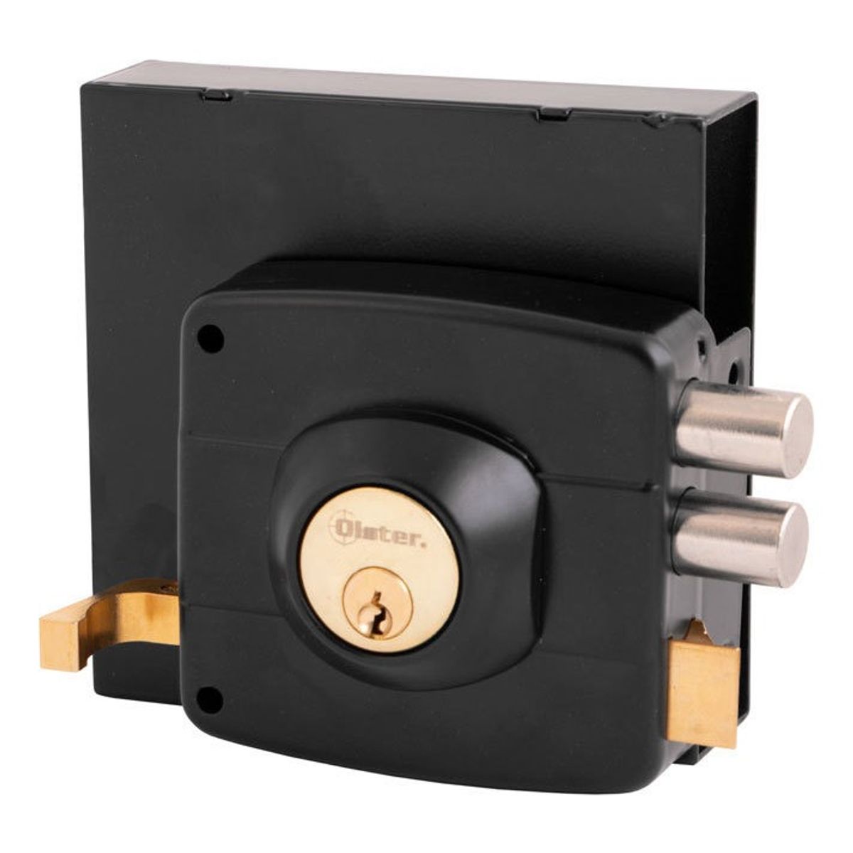 GENERICO - Cerradura Sobreponer Oister 111 Color Negro