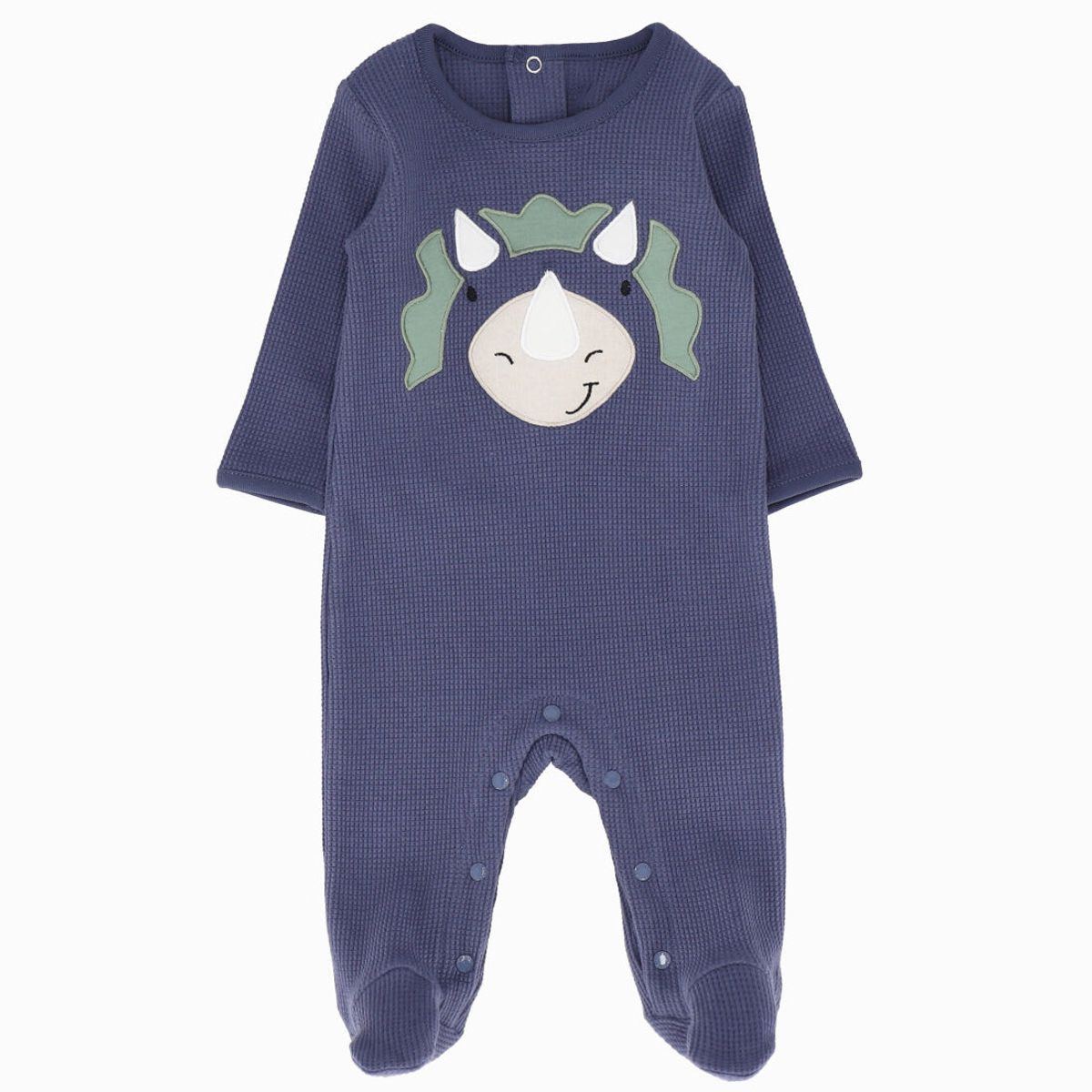 4KIDS - Enterito recién nacido con dinosaurio azul 4 Kids