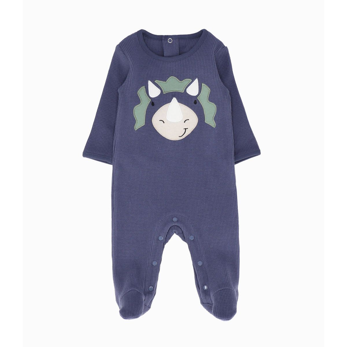 4KIDS - Enterito recién nacido con dinosaurio azul 4 Kids