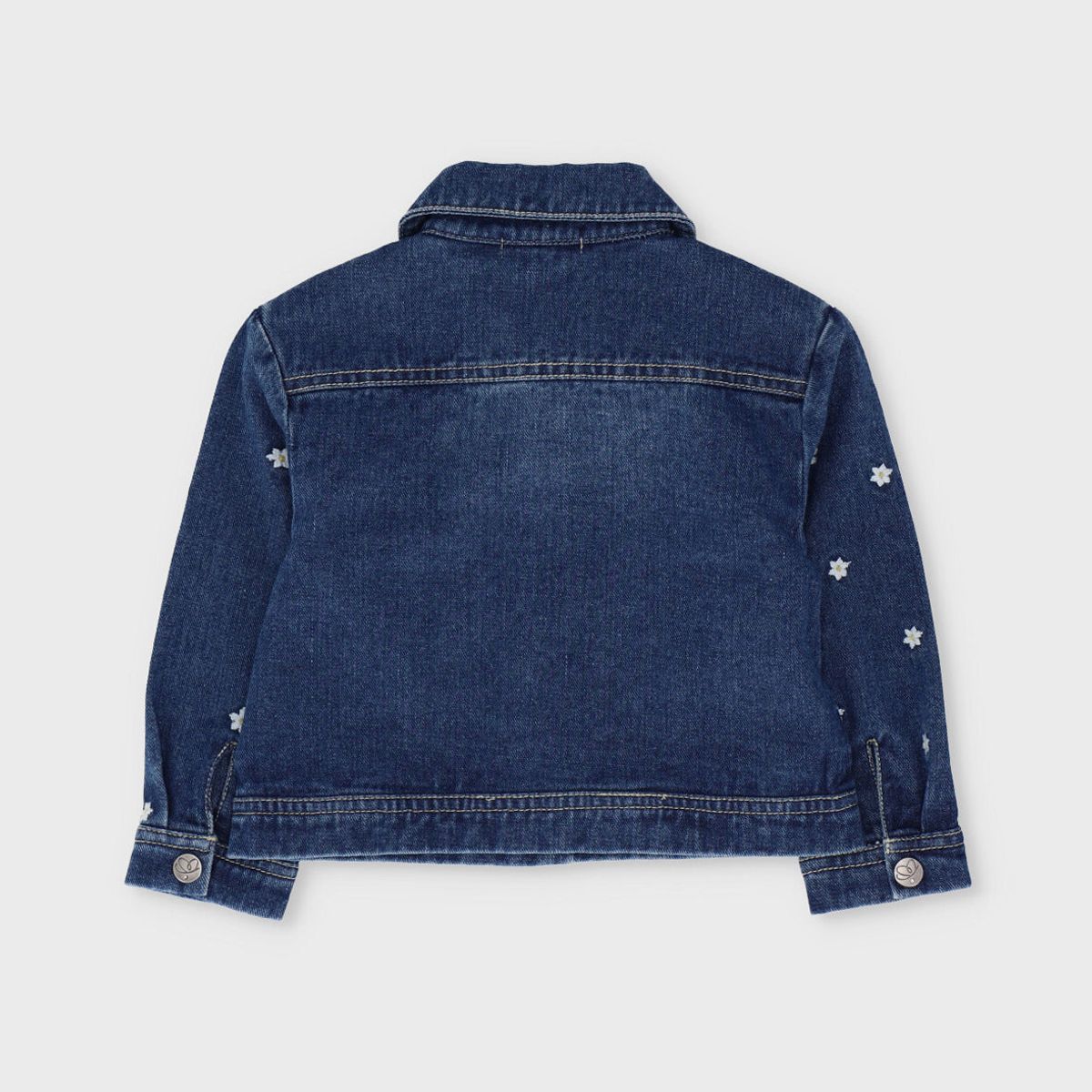 LIMONADA - Chaqueta bebé con flores azul Limonada