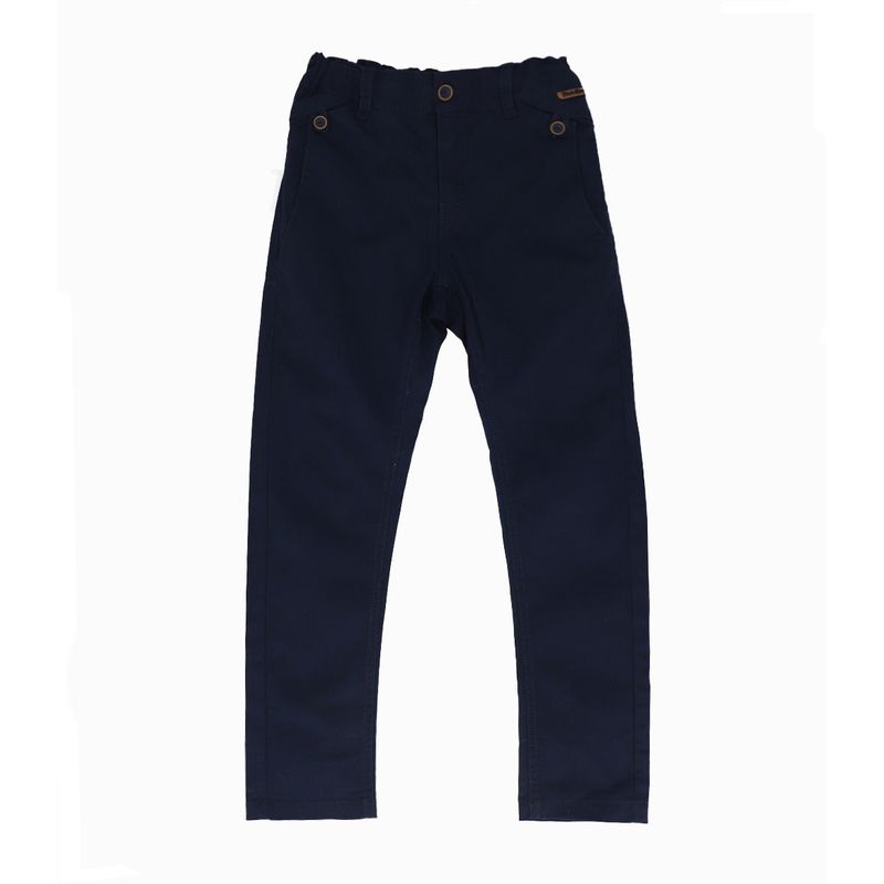 BLACK AND BLUE - Pantalón niño básico azul marino Black and Blue