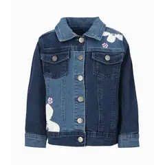 LIMONADA - Chaqueta niña con flores azul
