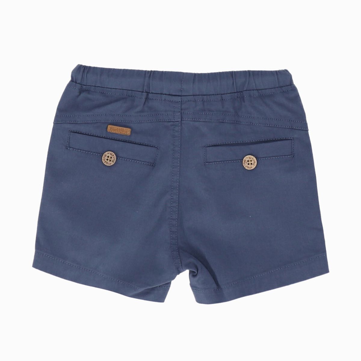 BLACK AND BLUE - Bermuda bebé básico azul Black and Blue