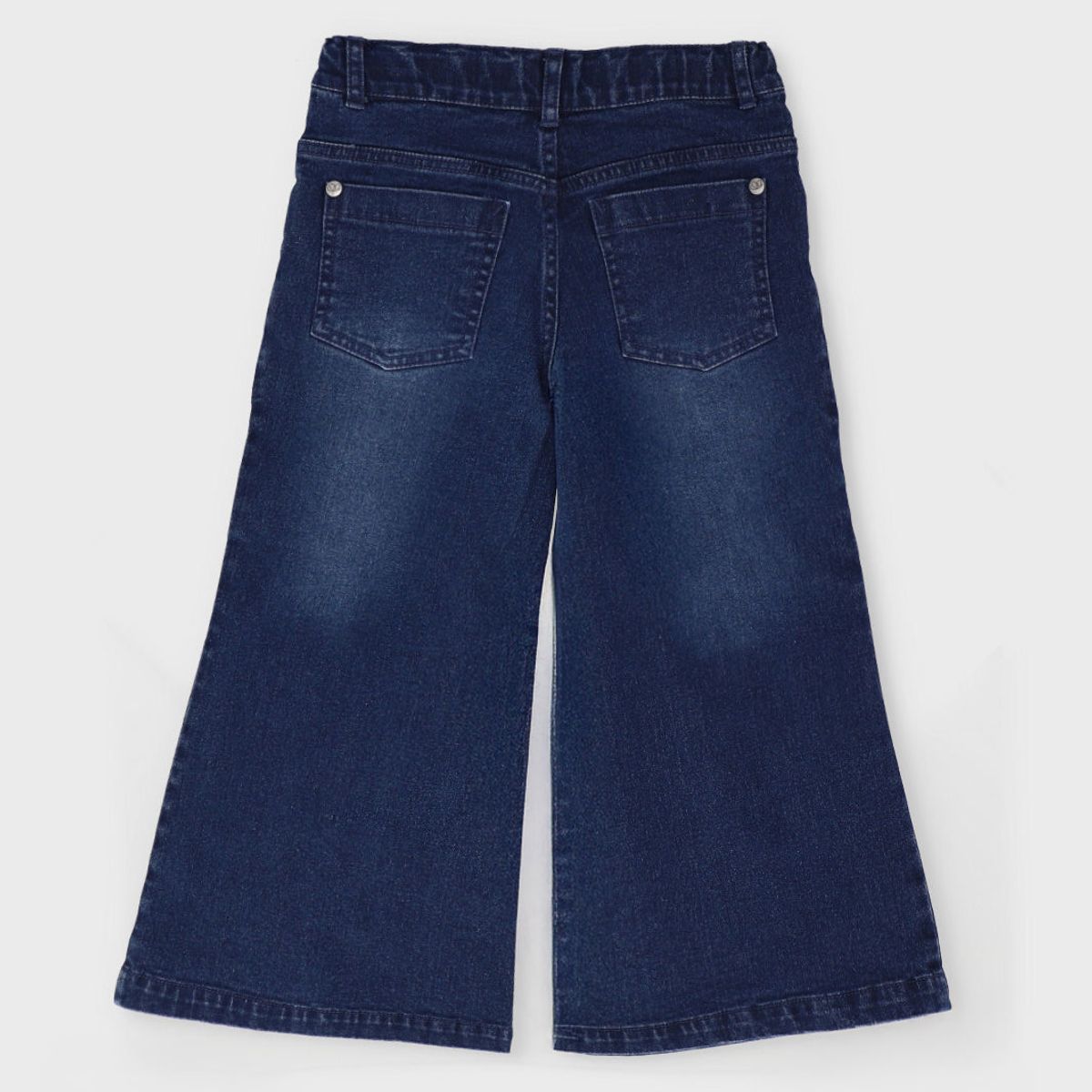 LIMONADA - Jeans niña con flores azul Limonada