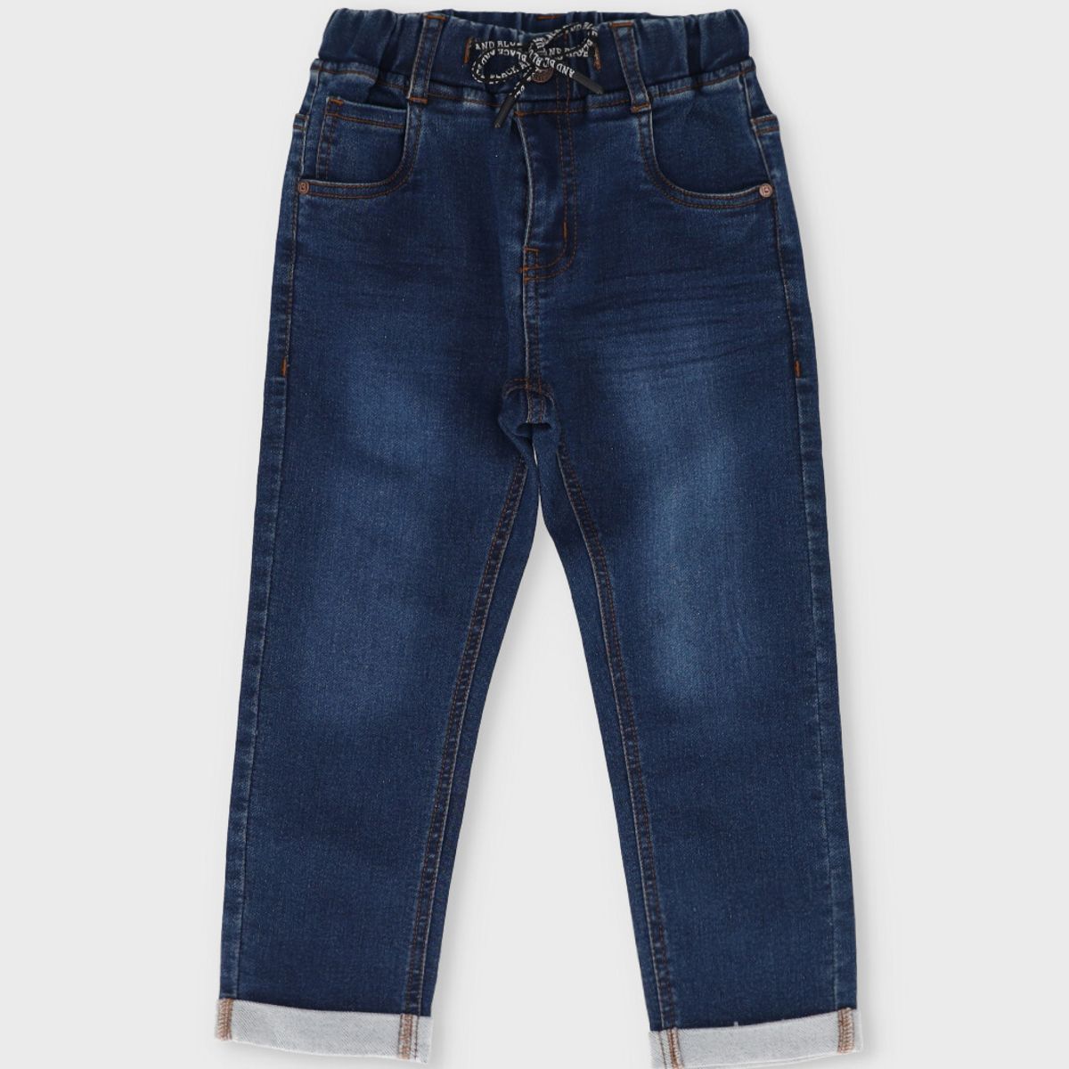 BLACK AND BLUE - Jeans niño baggy azul Black and Blue