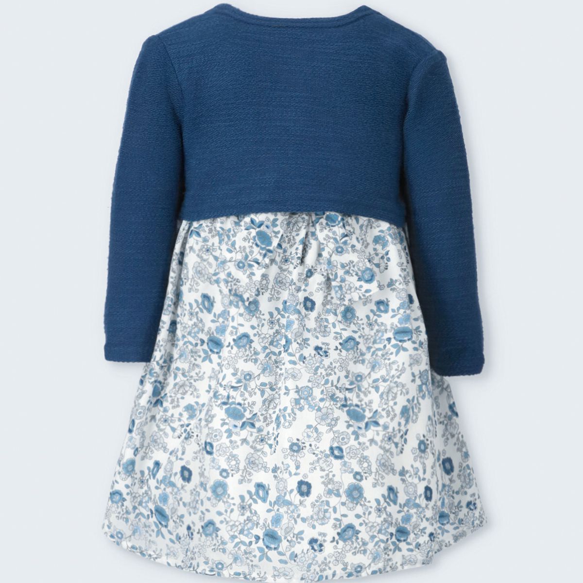 LIMONADA - Vestido niña floreado azul marino Limonada
