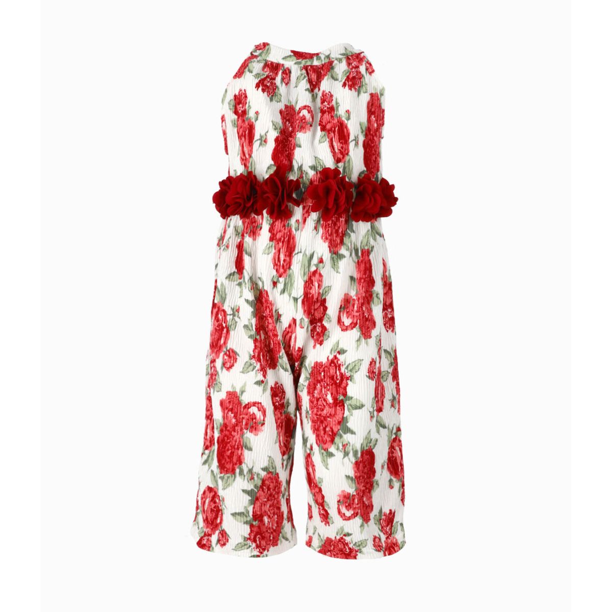 LIMONADA - Enterito bebé con cuello halter rojo Limonada