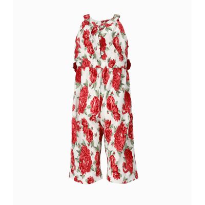 Imagen 2 del producto Enterito bebé con cuello halter rojo