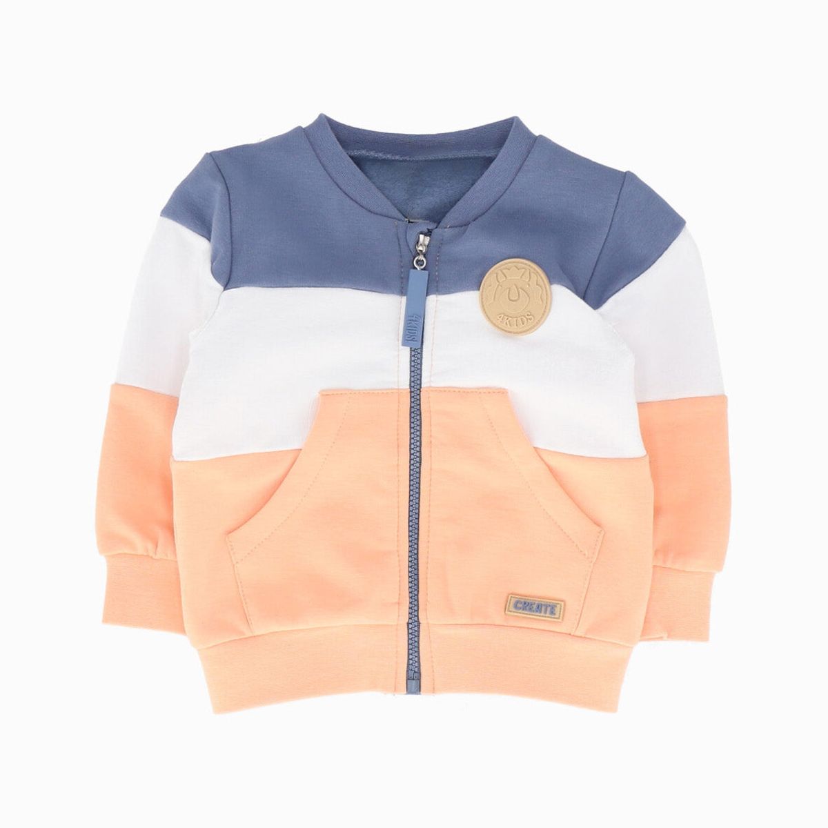 4KIDS - Buzo recién nacido tricolor azul 4 Kids