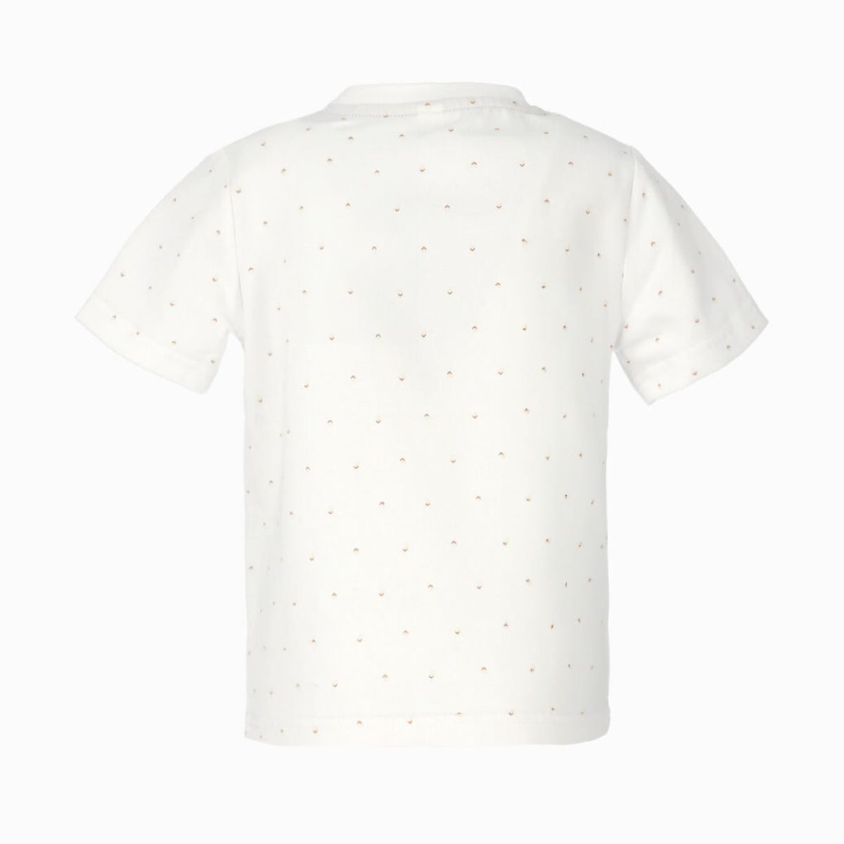 BLACK AND BLUE - Polera manga corta bebé con diseño blanco Black and Blue