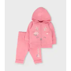 LIMONADA - Buzo recién nacida con diseño de ciervo coral