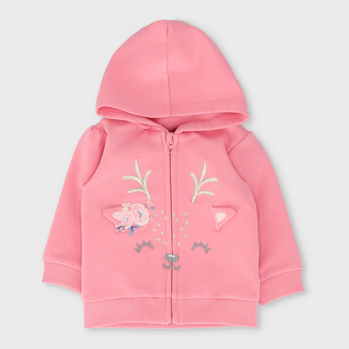 LIMONADA - Buzo recién nacida con diseño de ciervo coral Limonada