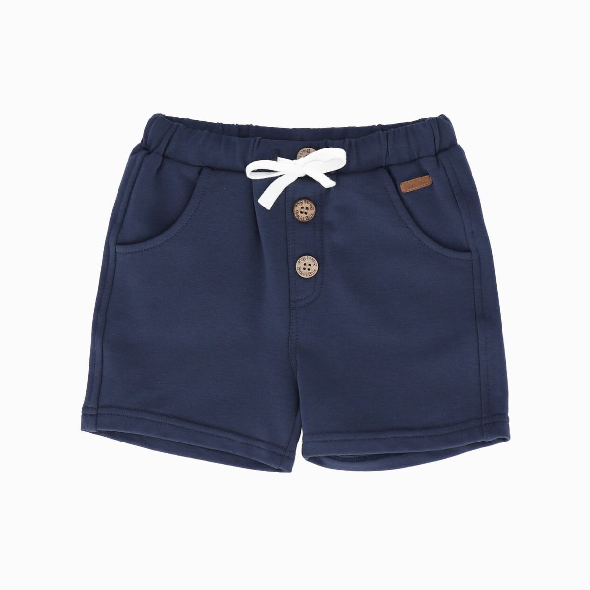 BLACK AND BLUE - Bermuda bebé basico azul Black and Blue