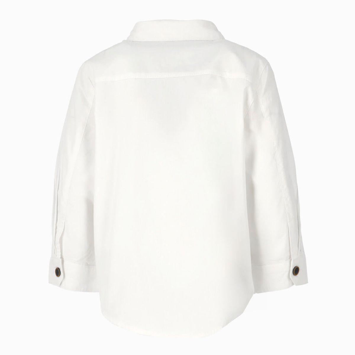 BLACK AND BLUE - Camisa manga larga bebé básica blanco Black and Blue