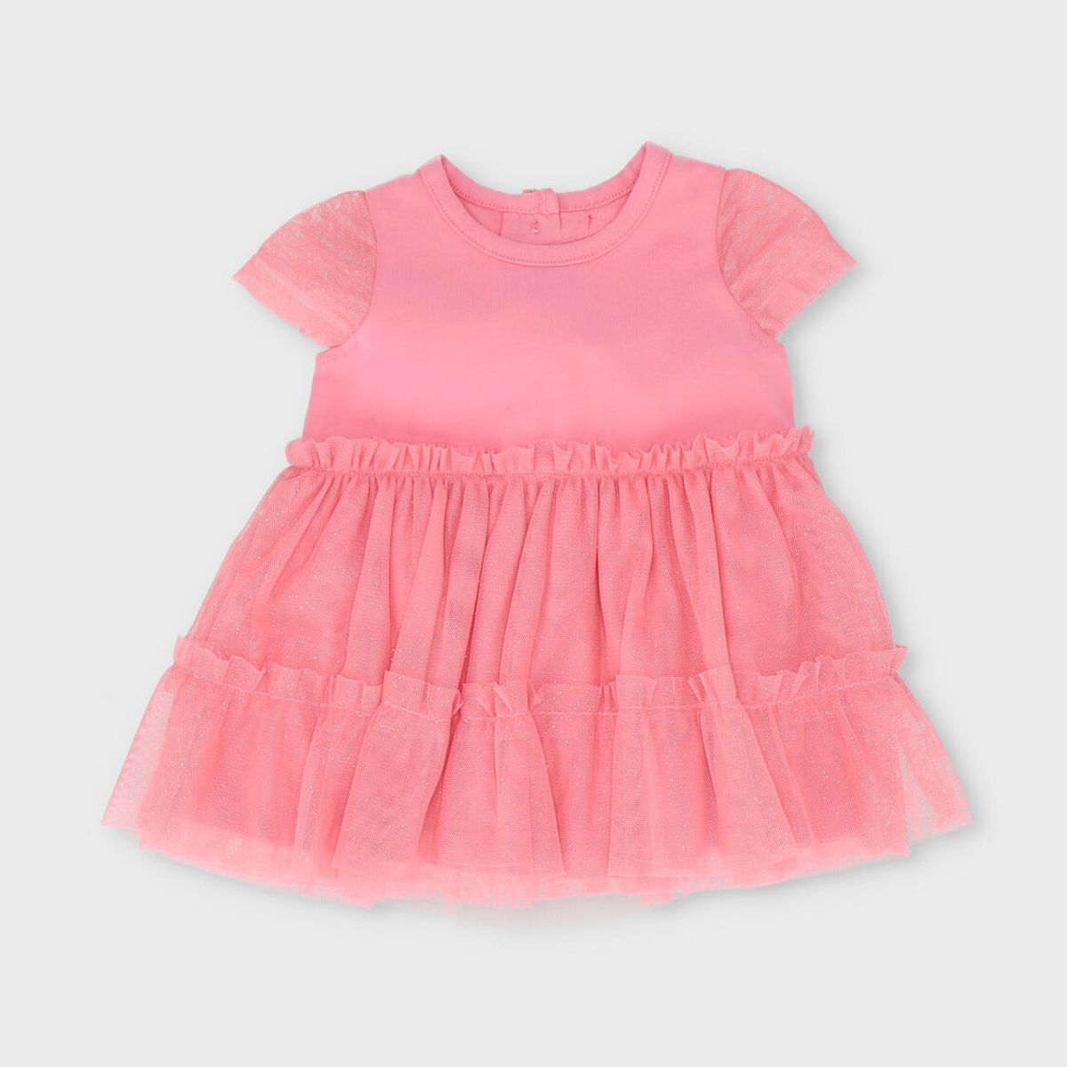 LIMONADA - Vestido recién nacida con puntos coral Limonada