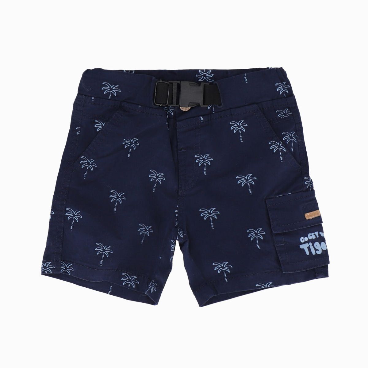 BLACK AND BLUE - Bermuda niño cargo azul marino Black and Blue